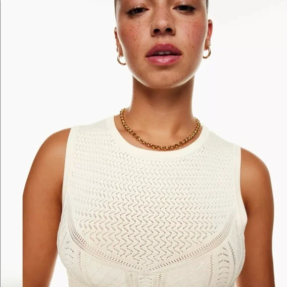 Babaton Pointelle Tank - Picture 5 of 5